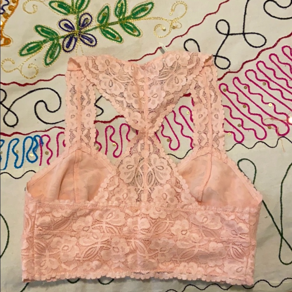 Galloon Lace Racerback Bra - Picture 2 of 2